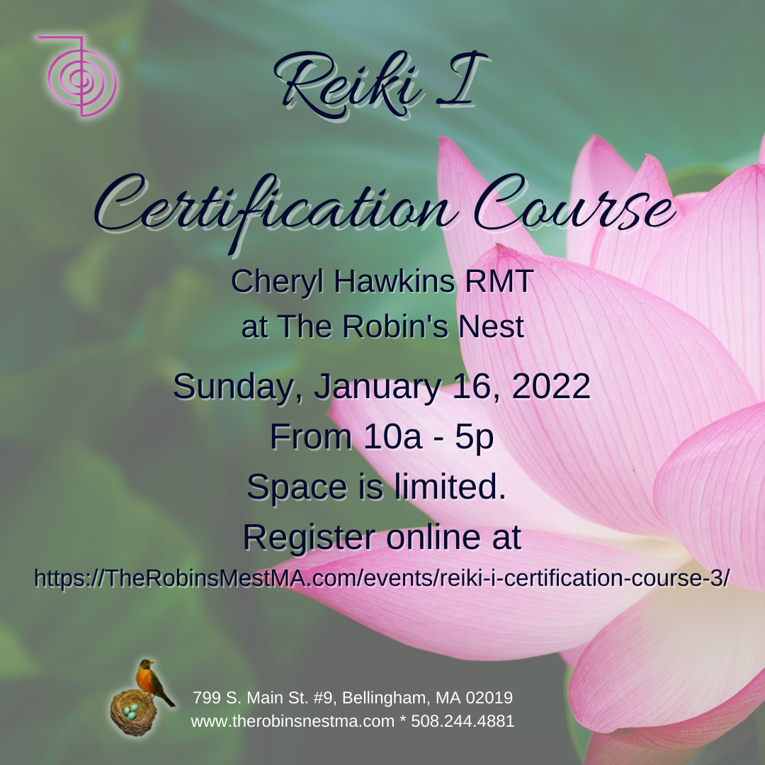 REIKI I Certification Course